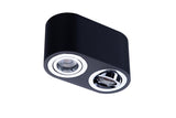 Spot Aplicat BRANT 2 BLACK/CHROME AZ2930