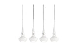Lustra TASOS 4 WH AZ0884