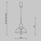 Lustra BANGKOK MOD185PL-L12CG3K1