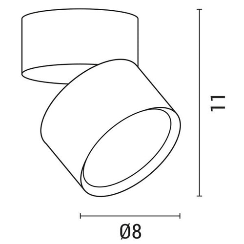 Spot Aplicat ROTONDO 145-25206