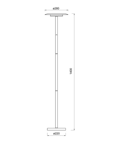 Lampadar TINA 9005