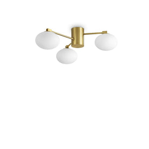 Lustra HERMES PL3 D60 OTTONE 317007