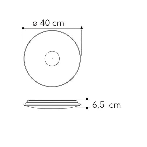 Plafoniera I-ELIXIR-PL40