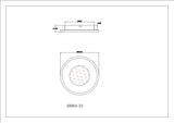 Plafoniera WILEY 48904-24