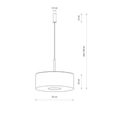 Lustra AMARELA L 11660