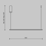 Lustra HALO MOD246PL-L16BSK