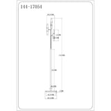Lampadar VELAS 144-17054