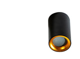 Spot Aplicat EIGER IP54 BK/GO AZ4261