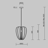 Lustra CAMBIO MOD398PL-01GR