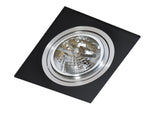 Spot Incastrat SIRO 1 BLACK/ALUMINIUM AZ0769