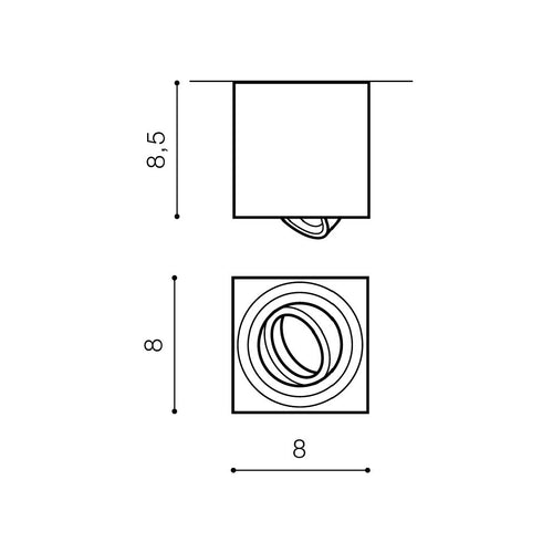 Spot Aplicat MINI ELOY AZ1712