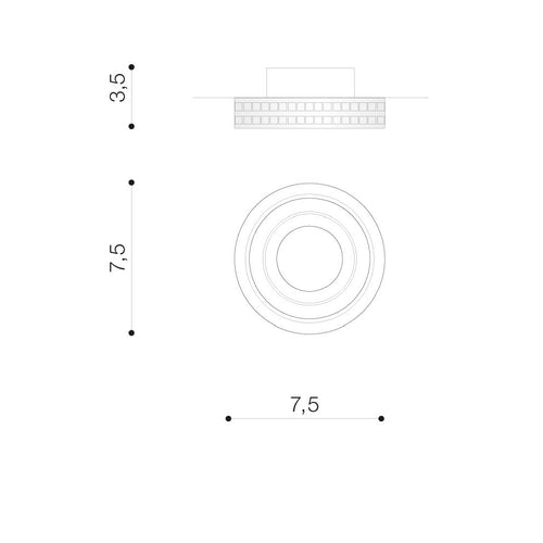 Spot Incastrat EVA ROUND AZ1458