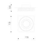 Spot Incastrat EVA SQUARE AZ1460