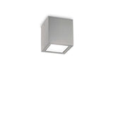 Spot Aplicat TECHO PL1 SMALL GRIGIO 326894