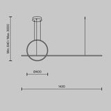 Lustra HALO MOD247PL-L49BSK