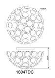 Plafoniera VIRINA 16047DC