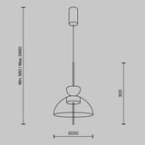 Lustra BANGKOK MOD185PL-L12CG3K2