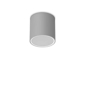 Spot Aplicat TECHO PL1 ROUND D15 GRIGIO 342702