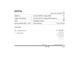 Spot Incastrat EDITTA AZ0807