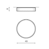 Plafoniera COLLODI 48 CCT AZ2717