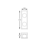 Aplica PIRO MB3115-2-3BT