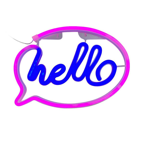 Aplica NEON HELLO FM-NL41