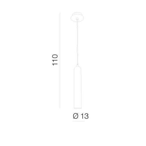 Lustra TUBO 1 AZ1236