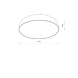Plafoniera SATELLITE L 8023