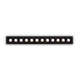 Spot Incastrat LIKA FI SLIM 20W 3000K BK 305837