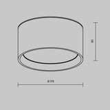 Spot Aplicat HYDRA C090CL-15W3K-B