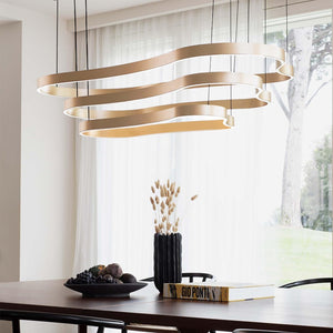 Lustra WAVES-1 SP ORO 345222