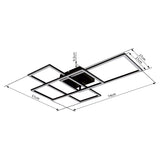 Plafoniera GABRIEL 67227-40NBSH