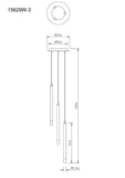 Lustra RYAN 15629W-3