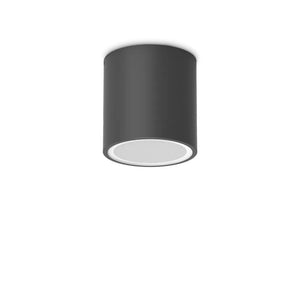 Spot Aplicat TECHO PL1 ROUND D09 NERO 318141