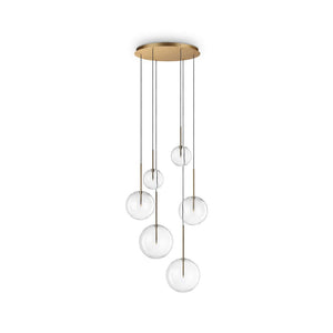 Lustra EQUINOXE SP6 OTTONE 317243