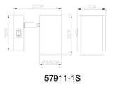 Aplica ROBBY 57911-1S