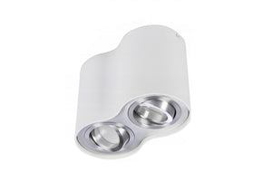 Spot Aplicat BROSS 2 WHITE/ALUMINIUM AZ0784