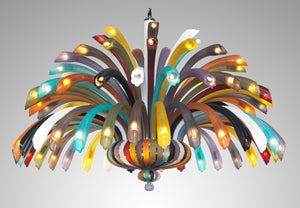 Candelabru SUPER DAVINCI MULTICOLOUR 640186 90/32+24+16+8 FROSTED