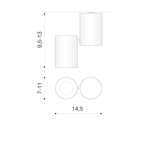 Spot Aplicat LALO AZ0789