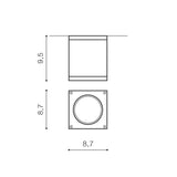 Spot Aplicat JOE SQUARE AZ4270