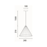 Lustra PLATRE 144-50010
