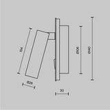 Aplica IOS 176 C176-WL-01-6W-MG