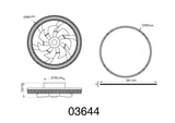 Plafoniera CIRILLA 03644
