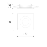 Spot Incastrat PABLO BK AZ4140