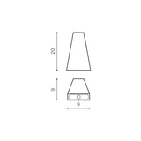 Aplica ZITA XL BK AZ4150