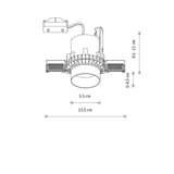 Spot Incastrat MONO SLIDE TRIMLESS 10804