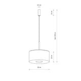 Lustra AMARELA M 11659
