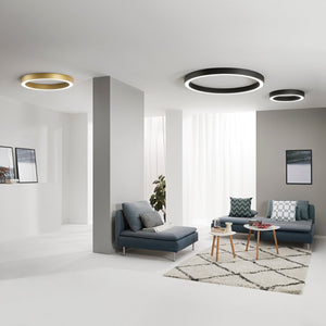 Plafoniera LED-DEMOS-PL120-NER