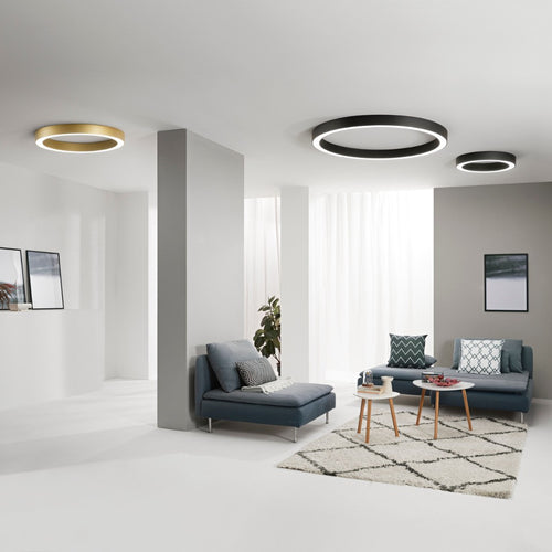 Plafoniera LED-DEMOS-PL120-NER