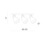 Plafoniera BREMEN 3 AZ2371